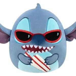 Lilo & Stitch Squishmallow Plush Figure Stitch With Surfboard 20 Cm Jazwares