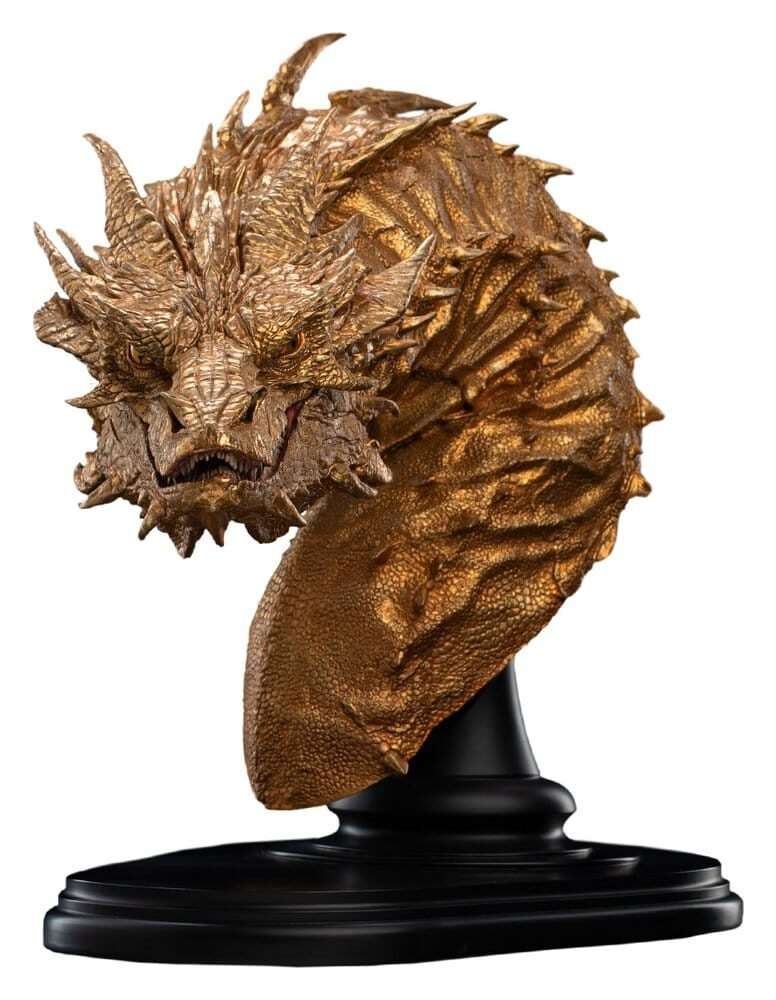 Lo Hobbit Busto Smaug The Golden 36 Cm Weta Workshop