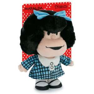 Mafalda Blue Dress plush toy 27cm Barrado