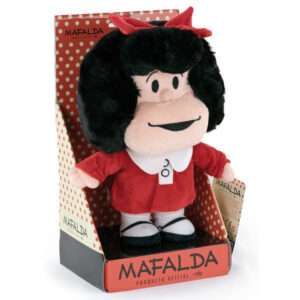 Mafalda Red Dress plush toy 27cm Barrado
