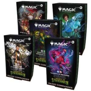 Magic The Gathering I Segreti Di Strixhaven Commander Decks Case Italian Wizards of the Coast