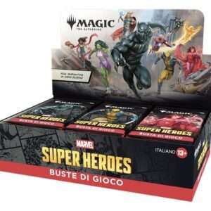 Magic The Gathering Marvel Super Heroes Play Booster Italian Wizards of the Coast