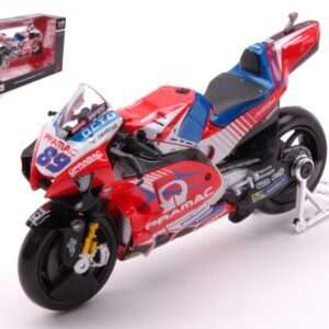 MAISTO MI36379M DUCATI DESMOSEDICI MOTOGP 2021 N.89 JORGE MARTIN 1:18 Modellino