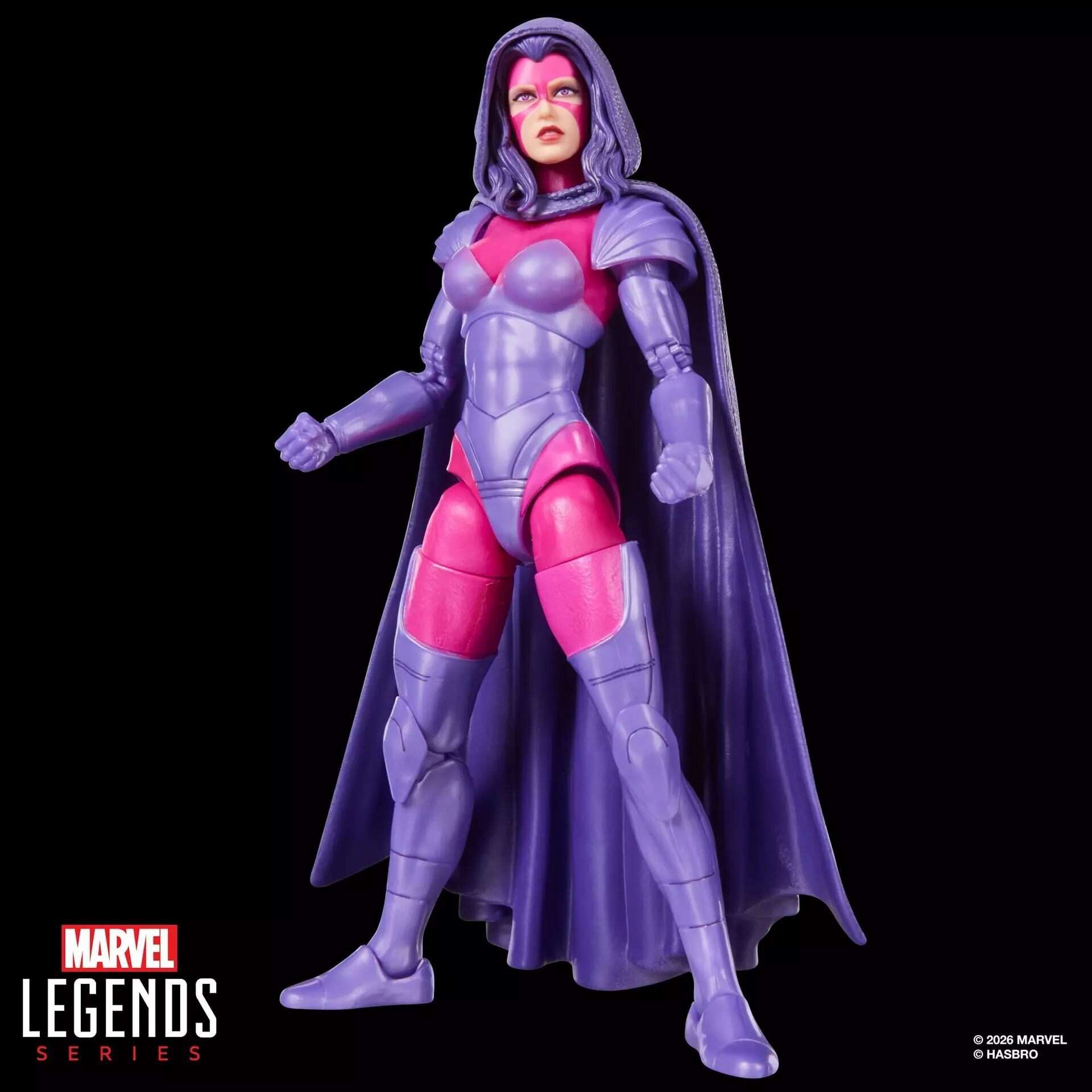 Marvel Legends Buildable Figura Series Box Psylocke Action Figura Action Figura Hasbro