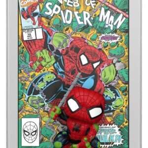 Marvel Pop! Comic Covers Vinile Figura Web Of Spider-man -70 (spider-hulk) 9 Cm Funko