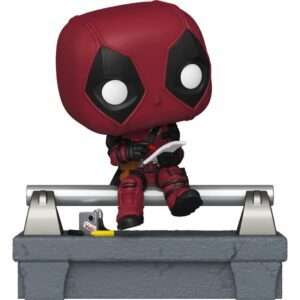 Marvel Pop! Deluxe Vinile Figura Deadpool On Bridge 9 Cm Funko