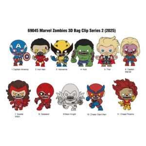 Marvel Pvc Bag Clips Series 2 Zombies   Con Figure Int.