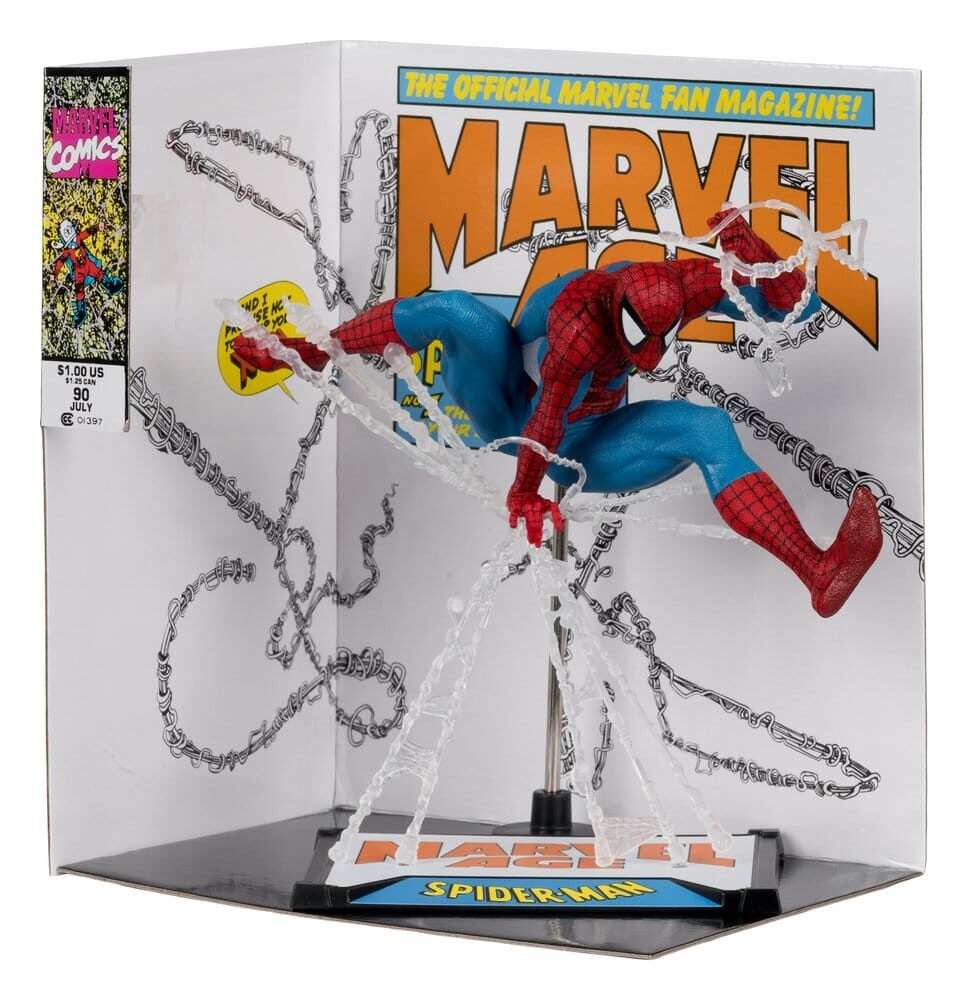 Marvel PVC Statue 1/10 Spider-Man (Marvel Age -90) 18 Cm McFarlane Toys