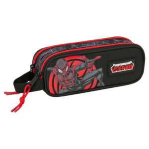Marvel Spiderman Miles Morales double pencil case Safta