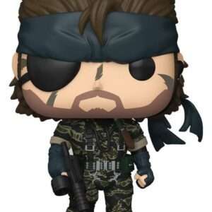Metal Gear Pop! Games Vinile Figura Metal Gear Solid 3- Big Boss Heo Esclusiva 9 Cm Funko