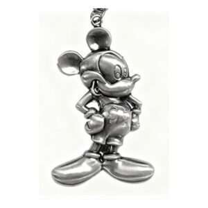 Mickey Mouse Pewter-portachiavi Mickey Con Figure Int.