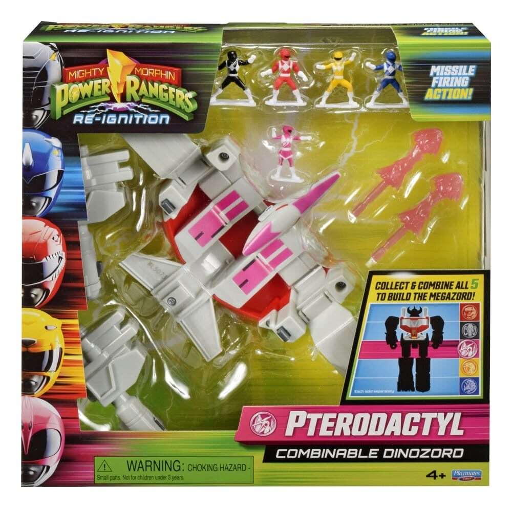 Mighty Morphin Power Rangers Combinable Dinozord Action Figura Pterodactyl 25 Cm Playmates
