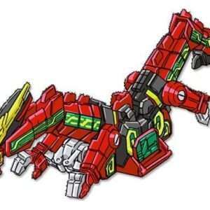 Mighty Morphin Power Rangers Thunderzord Action Figura Red Dragon Playmates