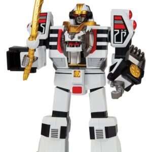 Mighty Morphin Power Rangers White Tigerzord Action Figura 25 Cm Playmates