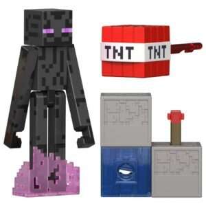 Minecraft Action Figura Enderman 8 Cm Mattel