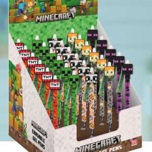 Minecraft Erasable Gel Pen Characters Pyramid International