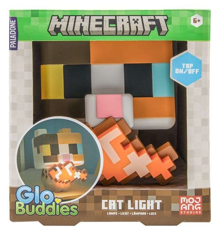 Minecraft GloBuddies Light Cat 15 Cm Paladone Products
