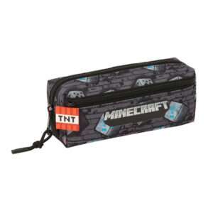 Minecraft Graffiti triple pencil case Safta