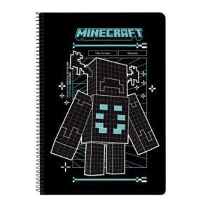 Minecraft Screen assorted A4 notebook Safta
