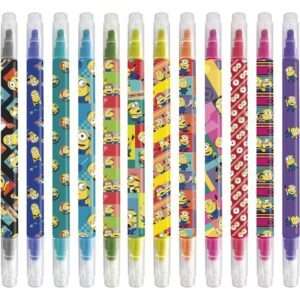 Minions Erasable Set Pennarelli Of 12 Grupo Erik