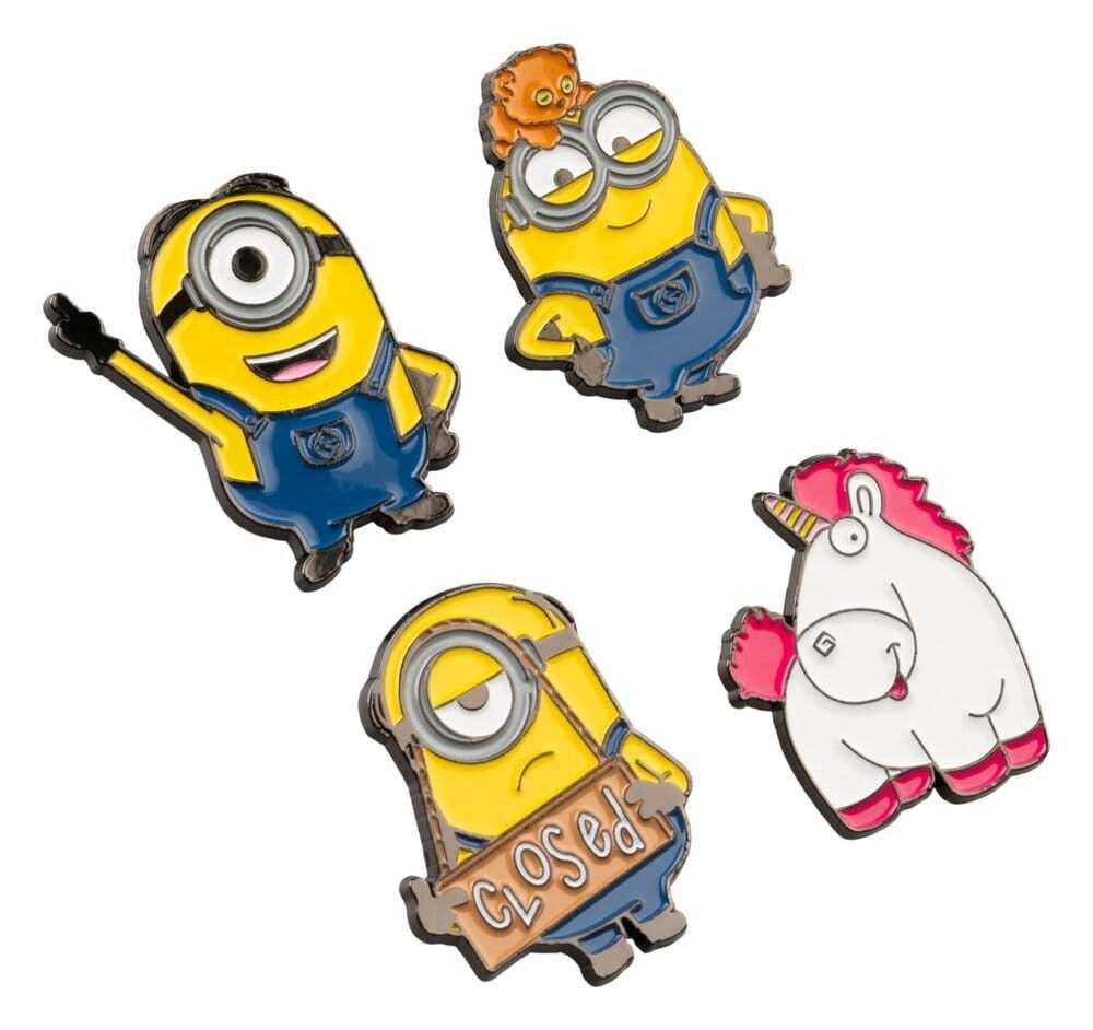 Minions Spilla Badges Set Di 4 Grupo Erik