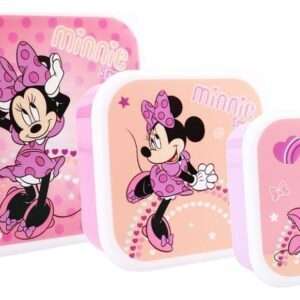 Minnie Mouse Snackbox Set Fresh Bites 12 Cm Vadobag