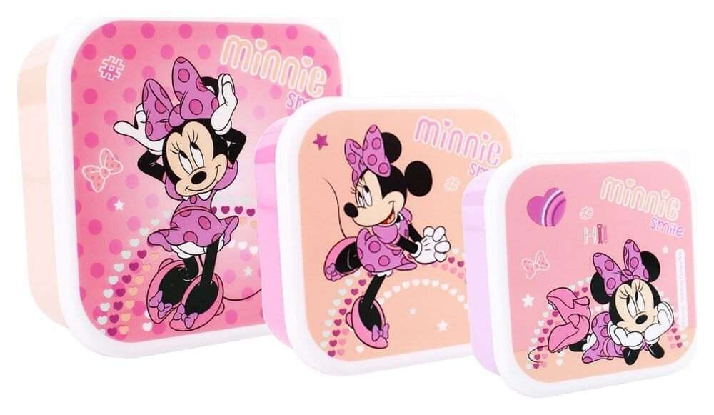 Minnie Mouse Snackbox Set Fresh Bites 12 Cm Vadobag