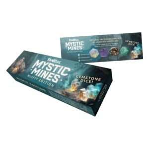 Misfit Mystic Mines Dice Set Blind Box Mystery Gemstone FanRoll