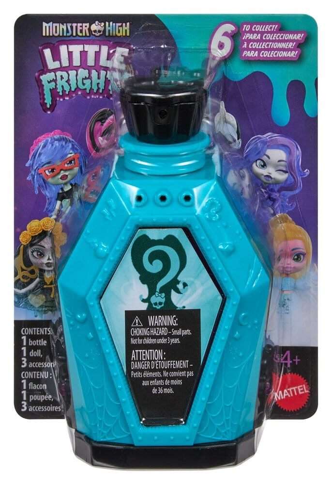 Monster High Little Frights Blind Box Doll 7 Cm Mattel