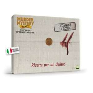 MURDER MISTERY - RICETTA PER UN DELITTO - VERSIONE ITALIANA Gioco Da Tavolo YAS! GAMES