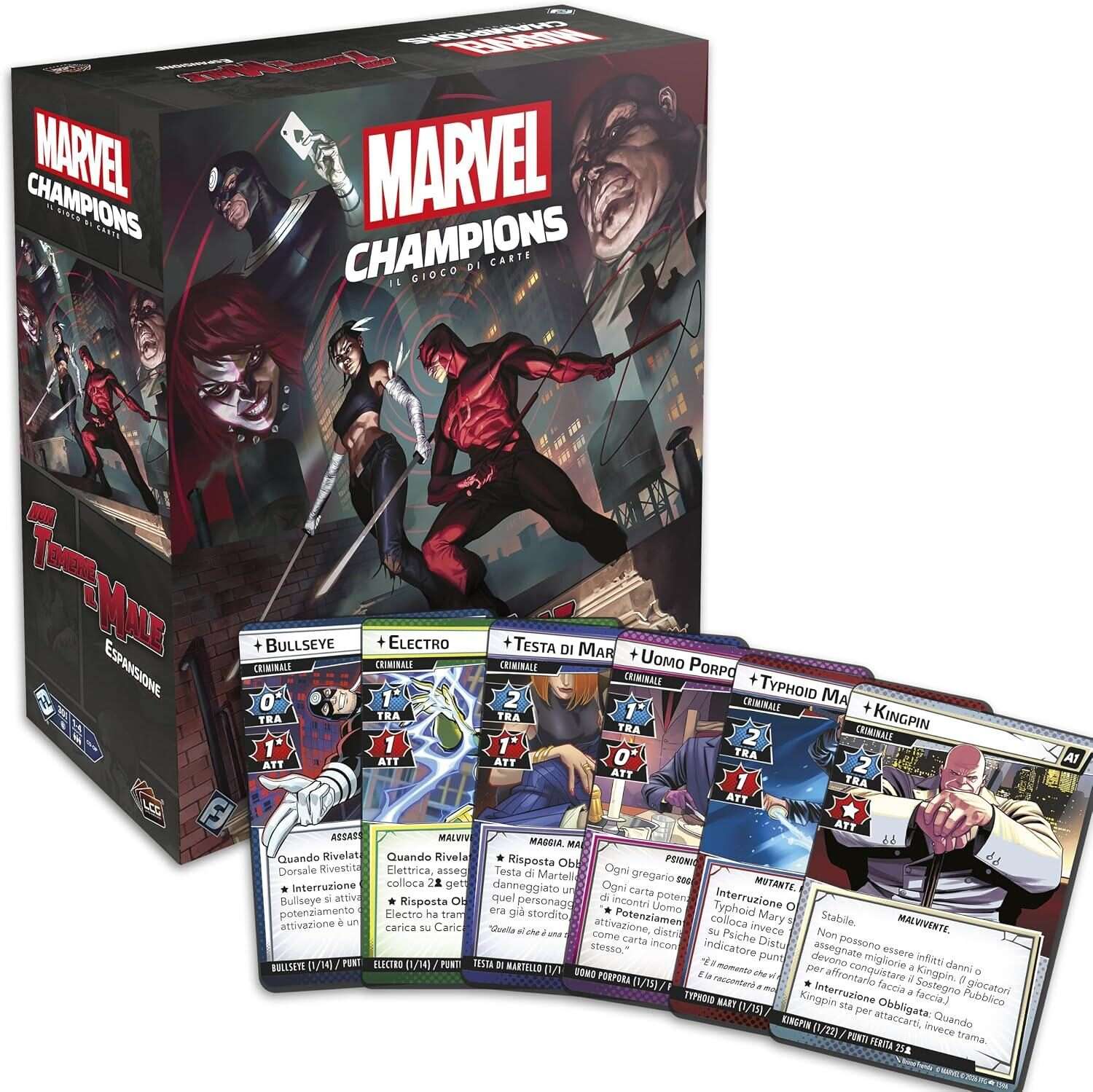 Mvc Lcg - Marvel Champions, Il Gioco Di Carte - Non Temere il Male Espansione