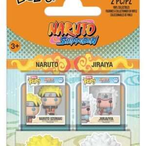 Naruto Bitty Pop! Vinile Figures 2-pack Naruto & Jiraiya 2 Cm Funko