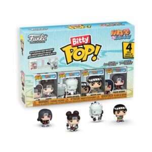 Naruto Shippuden Bitty Pop! Vinile Figura 4-pack Battles 2,5 Cm Funko