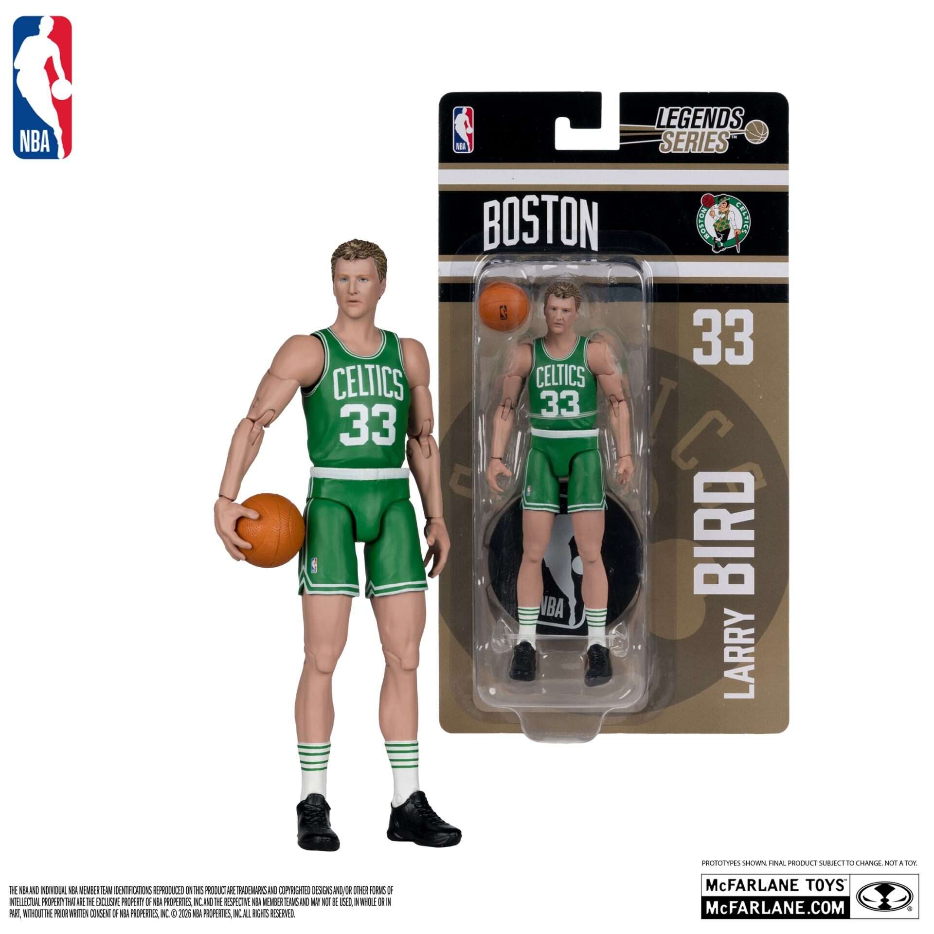 NBA 6INCH ARTICULATED FIGURES LARRY BIRD (LEGENDS SERIES) Action Figure McFARLANE TOYS 25