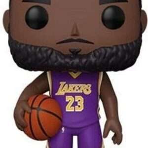 NBA Funko Pop Basketball Vinile Figura LeBron James (divisa viola) 25 cm