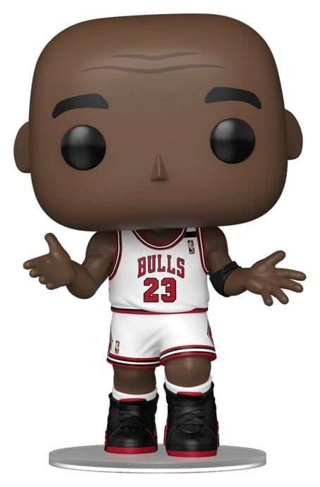 Nba Pop! Sports Vinile Figura Bulls- Michael Jordan (shrug) 9 Cm Funko