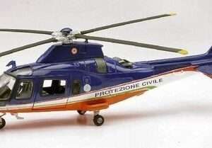 New Ray NY25543 ELICOTTERO AGUSTA WESTLAND AW109 PROTEZIONE CIVILE 1:43 Modellino