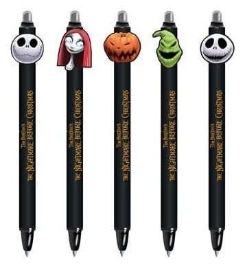 Nightmare Before Natale Erasable Gel Pen Characters Pyramid International