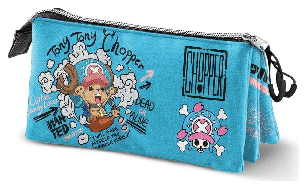 One Piece Astuccio Triplo Chopper Karactermania