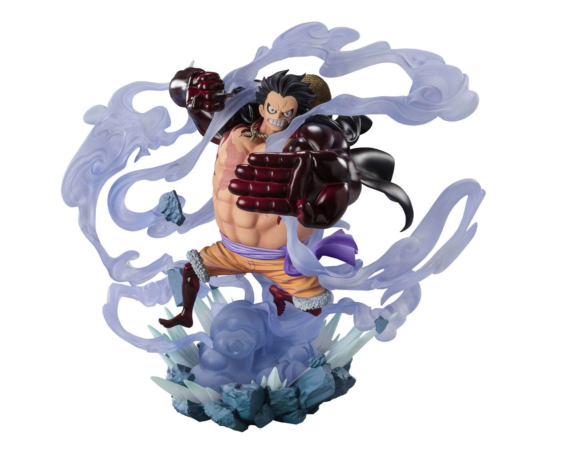 One Piece Figuartszero Statua Monkey D. Luffy Battaglia Extra 21 Cm Bandai