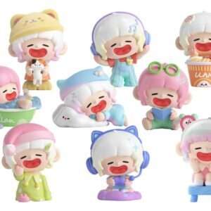 Original Character Trading Figures Blind Box 8-pack Lazy Home Diario 9 Cm Shenzhen Mabell Animation Development