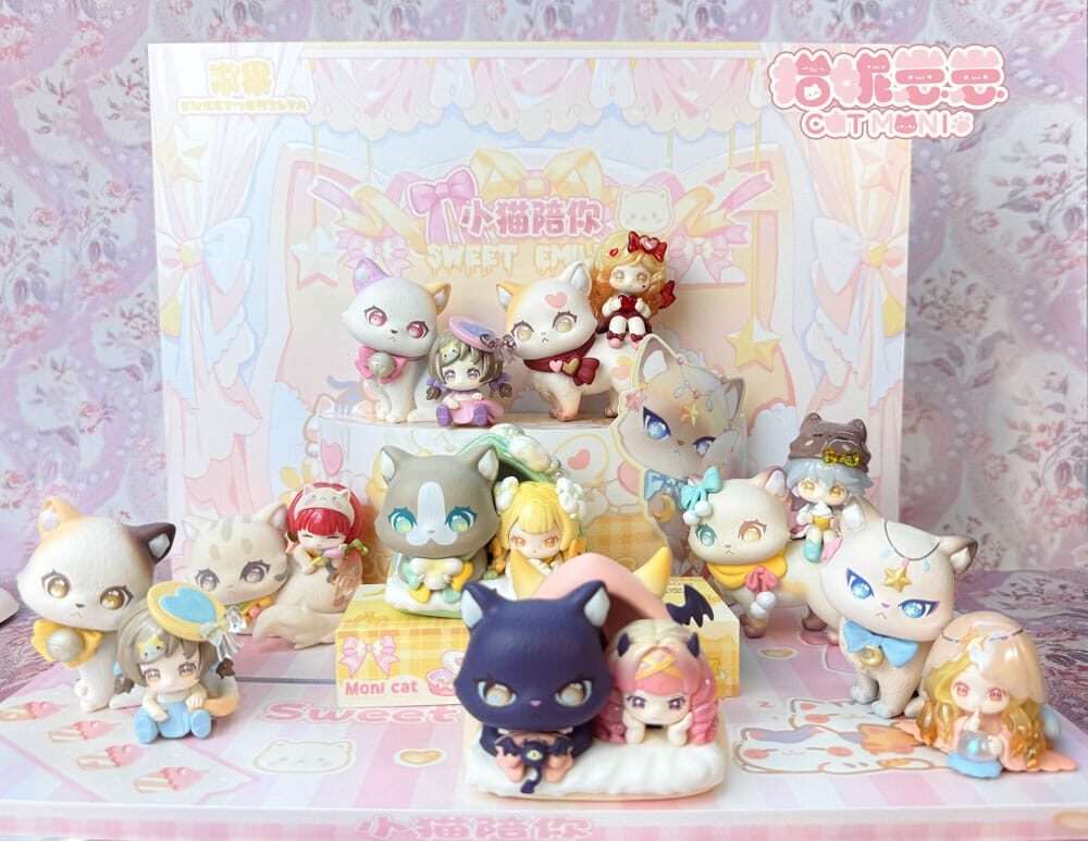 Original Character Trading Figures Cat Nizizi-kitten Con You 8 Cm Shenzhen Mabell Animation Development