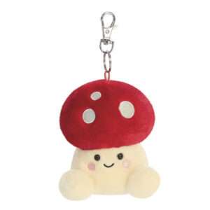 Palm Pals Mushroom Peluche Portachiavi 10cm Aurora