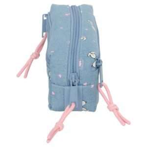 Peanuts Snoopy triple pencil case Safta