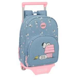 Peanuts Snoopy trolley 34cm Safta