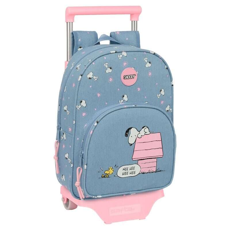 Peanuts Snoopy trolley 34cm Safta