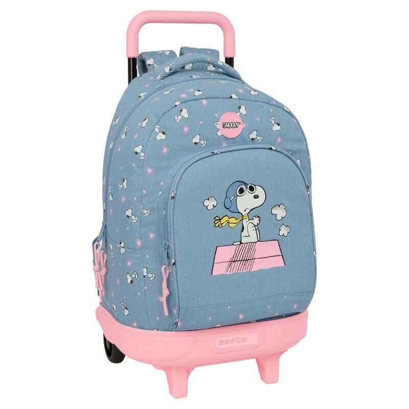 Peanuts Snoopy trolley 45cm Safta