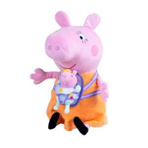 Peppa Pig Mummy Pig Con Evie Peluche 33cm Simba