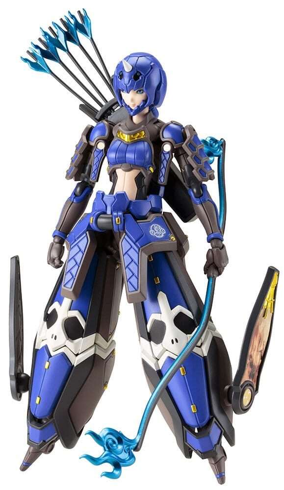 Phantasy Star Online 2 Plastica Model Kit 1/12 Indigo Guardian Shiki 15 Cm Kotobukiya