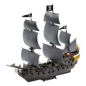 Pirates Of The Caribbean Dead Men Tell No Tales Easy-Click Model Kit 1/150 Black Pearl 26 Cm Revell